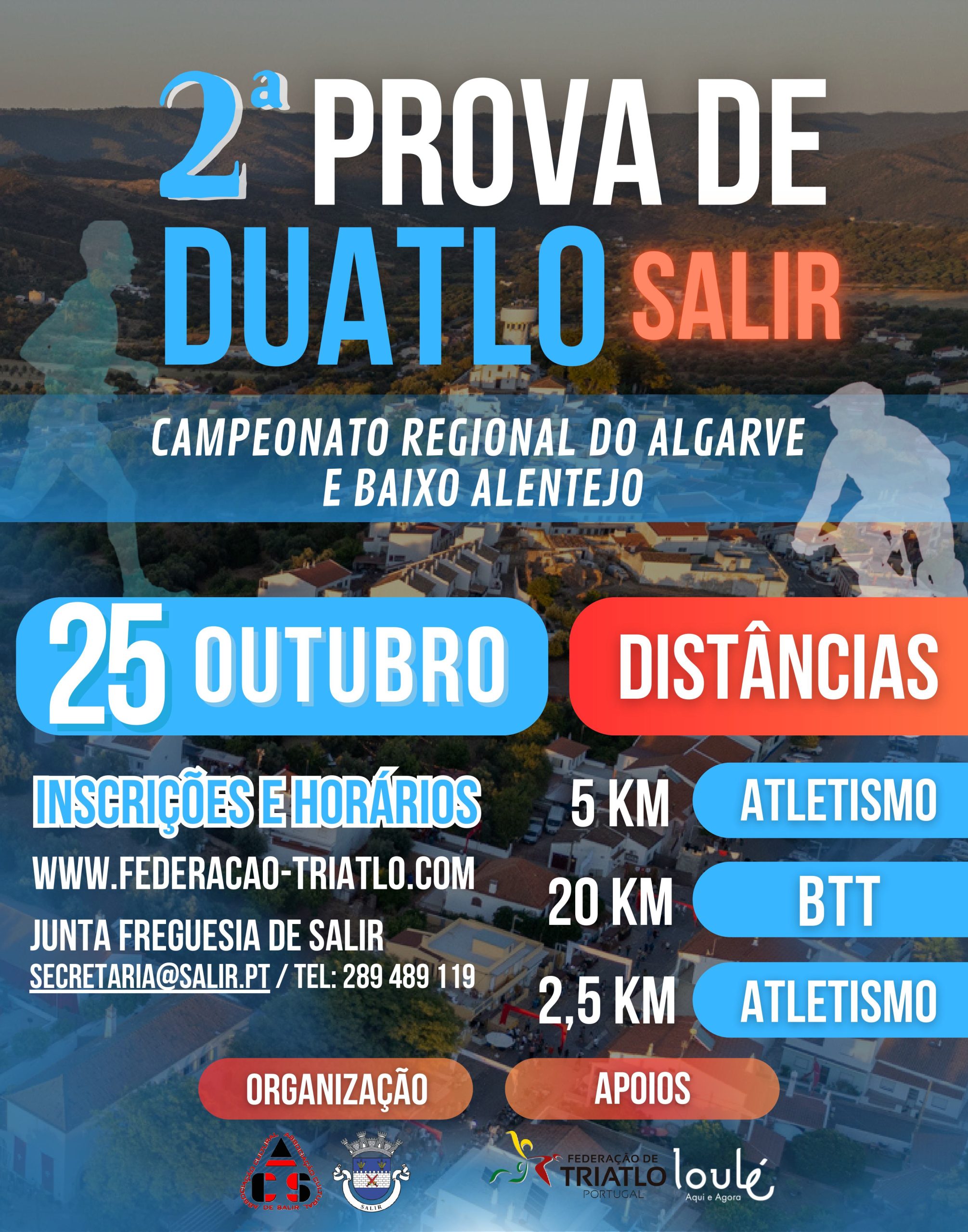 Salir recebe Prova de Duatlo