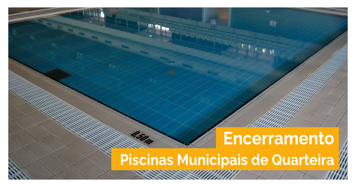 Informamos os(as) estimados(as) utilizadores(as) que as instalações estarão encerradas entre os dias 01 e 31 de agosto de 2026. sabe mais informações na página da instalação sobre o encerramento e sobre a reabertura e reinício das aulas da escola de natação