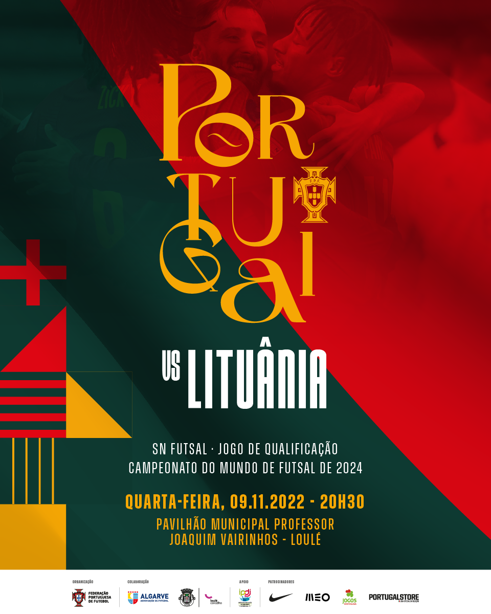 You are currently viewing FUTSAL – Portugal vs Lituânia