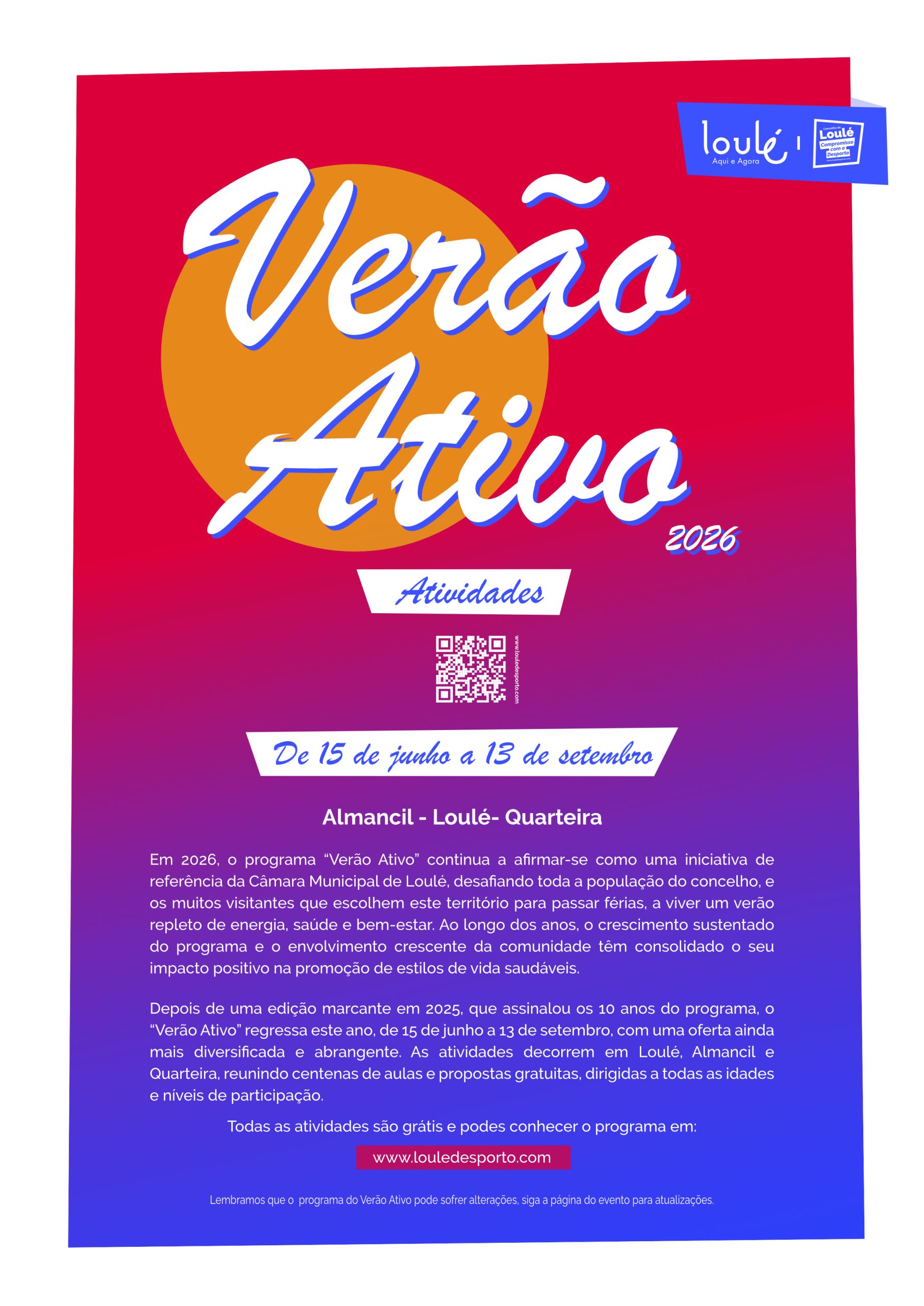 Um grande Verão, ativo e grátis