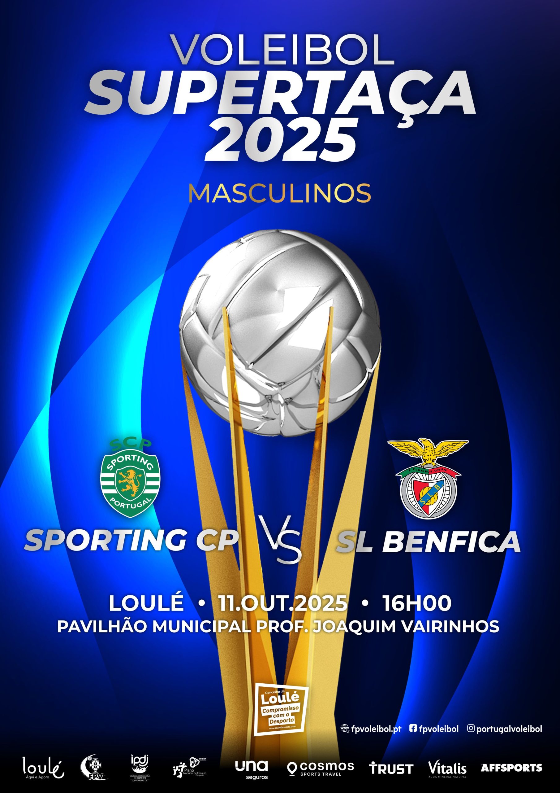 Super Taça Masculina de Voleibol – Sporting CP vs SL Benfica